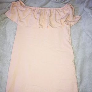 Off the shoulder dress